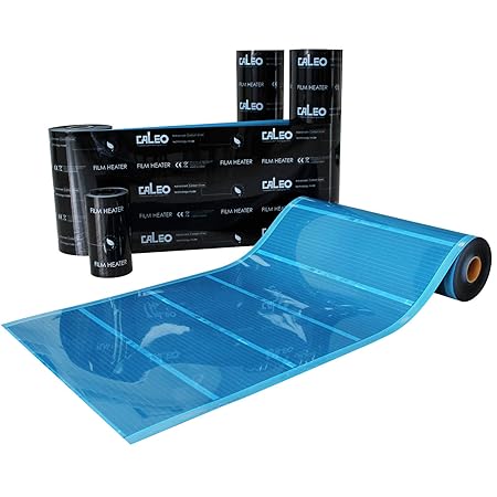 Fußbodenheizung elektrisch 0,5x2m f Laminat Parkett Echtholz Vinyl Teppichboden