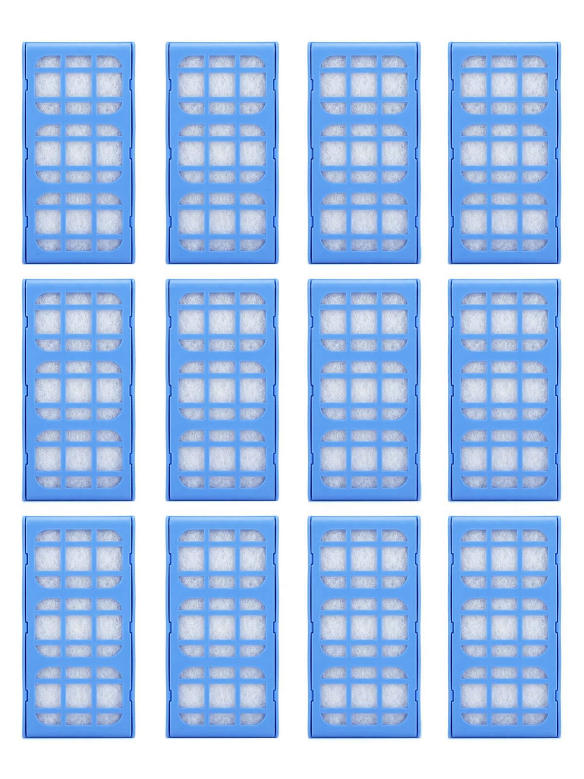 Replacement Filters for 389 Cat Water Fountain, Catmat of Cat Water Fountain Filters with Activated Carbon 12Packs, Blue