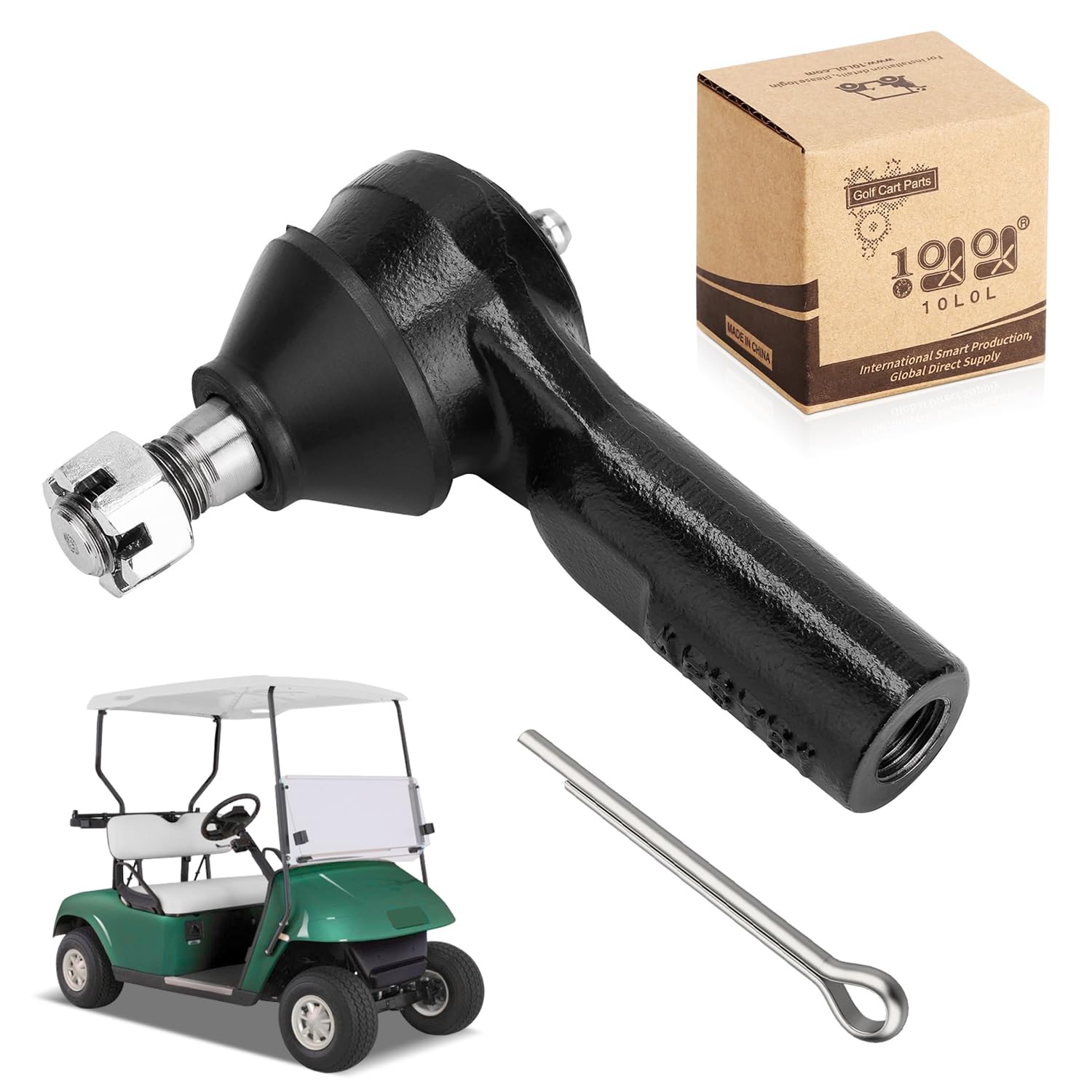 Photo 1 of 10L0L Golf Cart Steering Rack Outer Ball Joint for 2001-up EZGO TXT G&E Golf Carts(Except RXV), OEM# 70695-G01 70695G01
