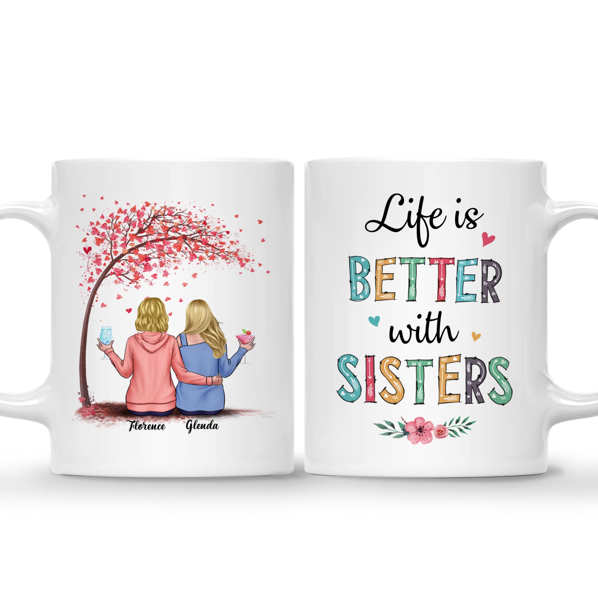Gossby Custom Sister Mug - Personalized Soul Gift