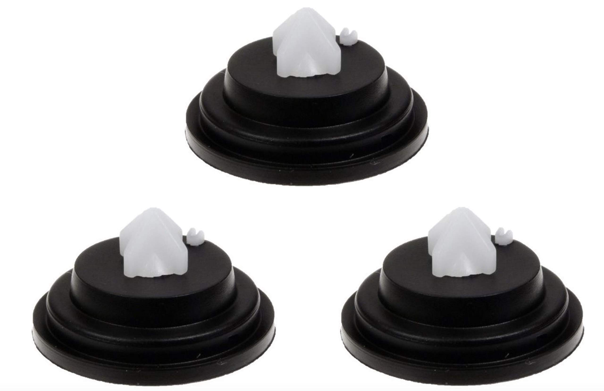 Pack of 3 Replacement Rubber Ball Valve Washers - Fits All Siamp Fill Valves