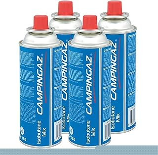 Campingaz Ventil-Gaskartusche CP 250-450ml Isobutane Mix (4er Pack)