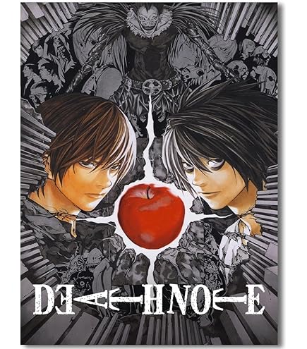 Amazon.com: Death Note - L Symbol Wall Poster, 22.4L x 14.7W