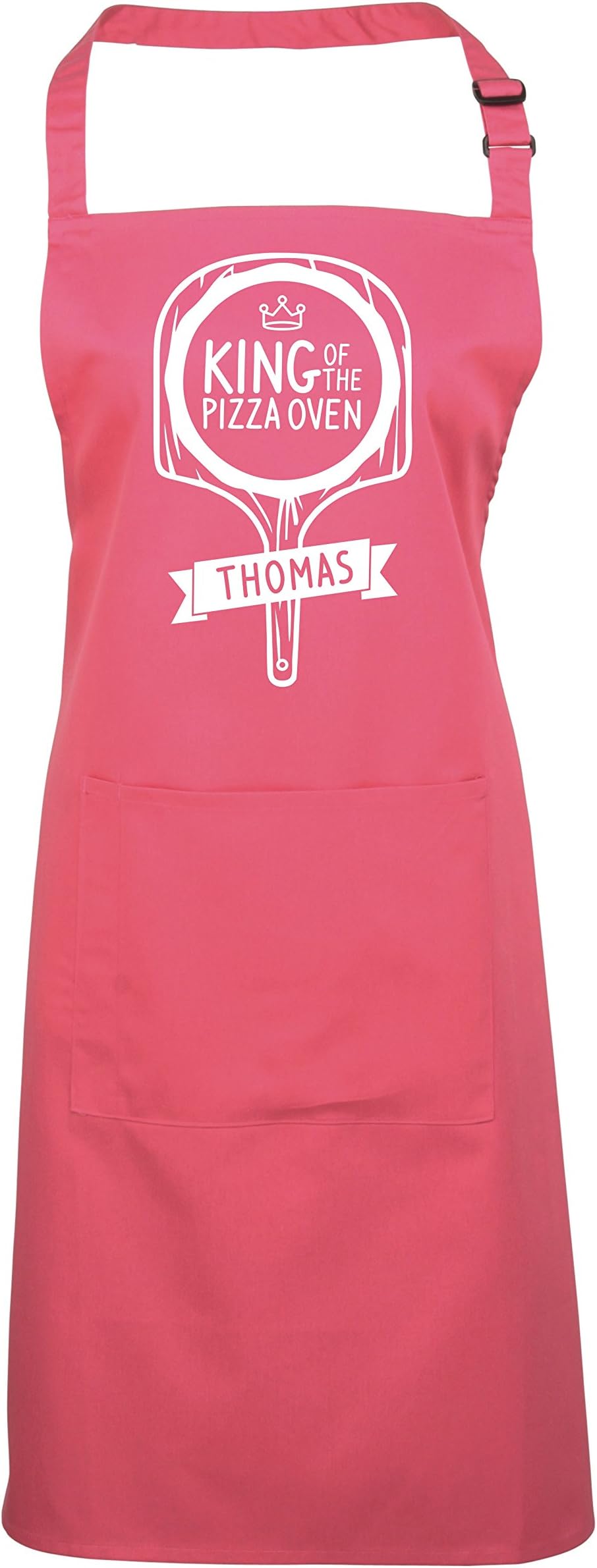 Edward Sinclair King of The Pizza Oven (Personalised) - Cooking Apron, BBQ Apron, Pizza arpon, Birthday Gift!