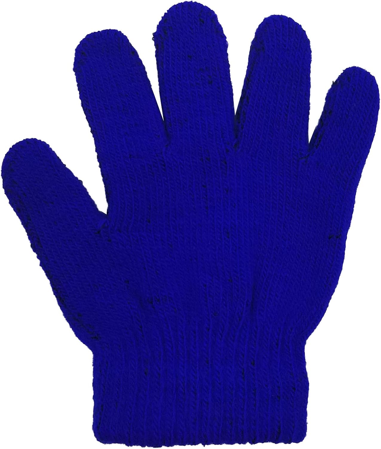 Kids Winter Magic Gloves, 12 Pairs Warm, Cute, Colorful, Stretchy Wholesale for Boys Girls, Children: Clothing