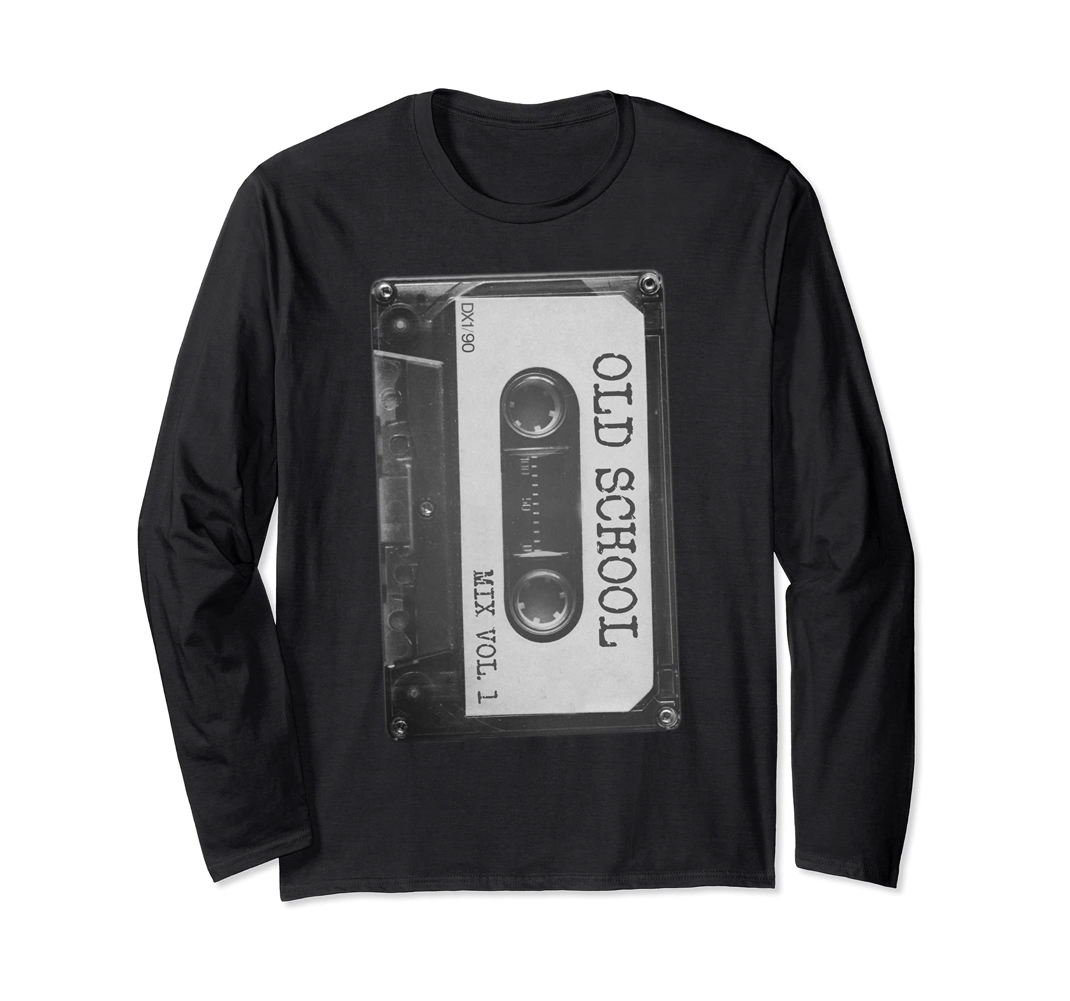 vintage Cassette Old Radio Hiphop Long Sleeve T-Shirt