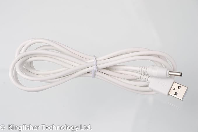 Kingfisher Technology 2 m USB 5 V 2 A PC Ladekabel Adapter 22 AWG für Bodywand wiederaufladbares Massagegerät