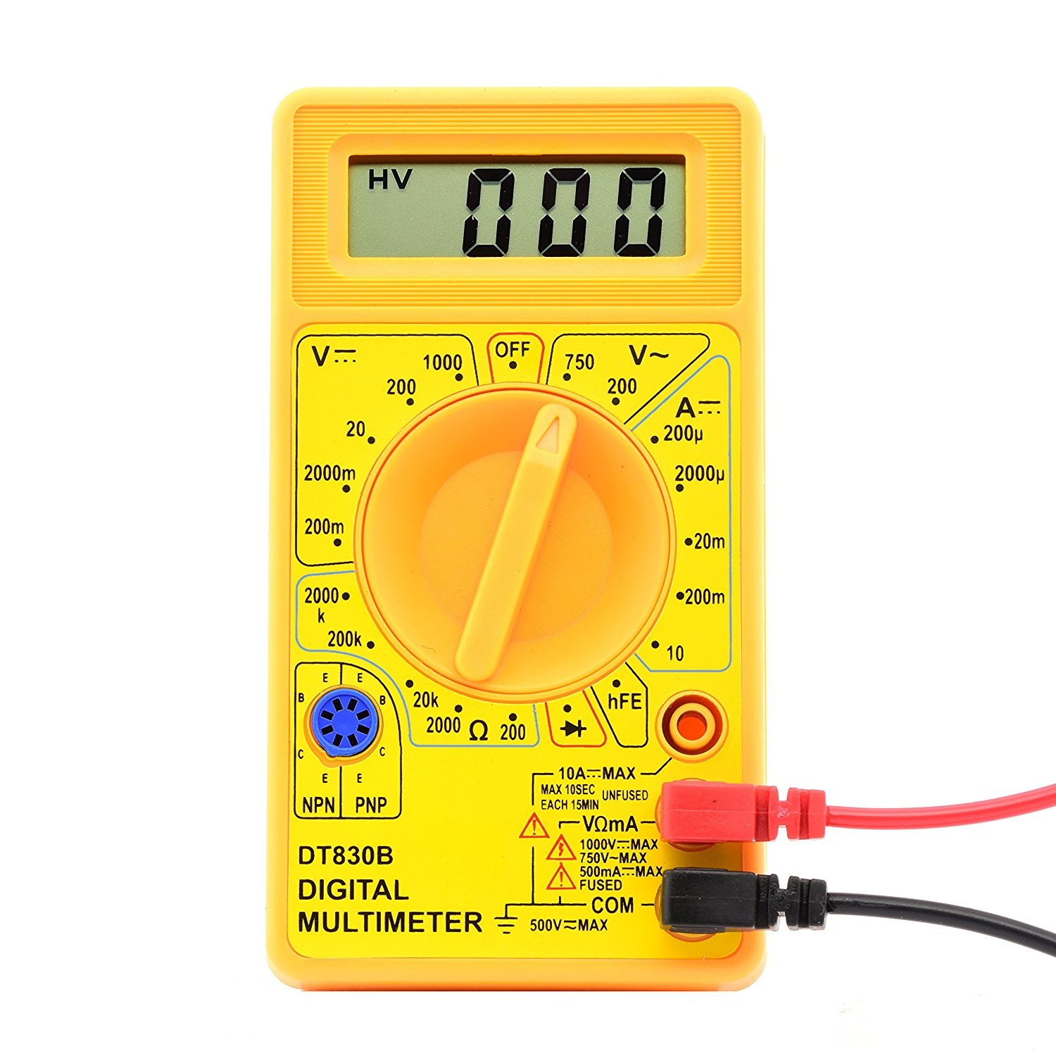 How to check dc voltage with multimeter