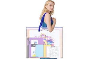 AKAYOK Bulletin Board Poster Storage Bag, Art Portfolio Bag, Portfolio Folder for Artwork, Artwork Storage Case for Poster, Bulletin Board, Scrapbook, Keepsake and Teaching Materials (26'' x 20'')