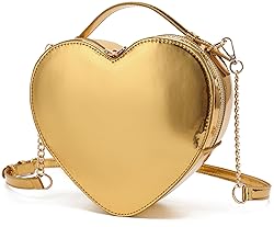 lola mae Heart Shape Satchel Crossbody Purse for