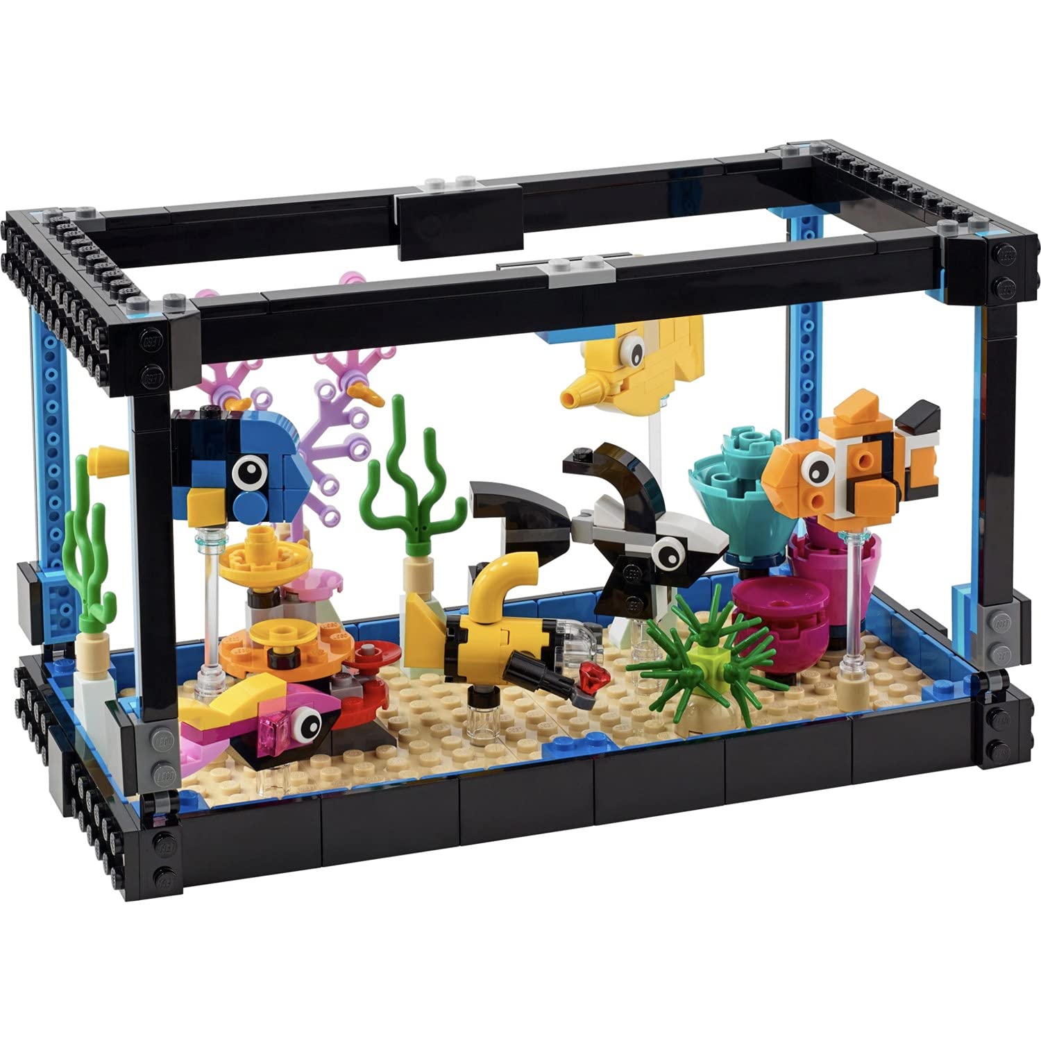 LEGO Creator Fish Tank (31122) Brickheadz Pets Goldfish (40442) Exclusive Set