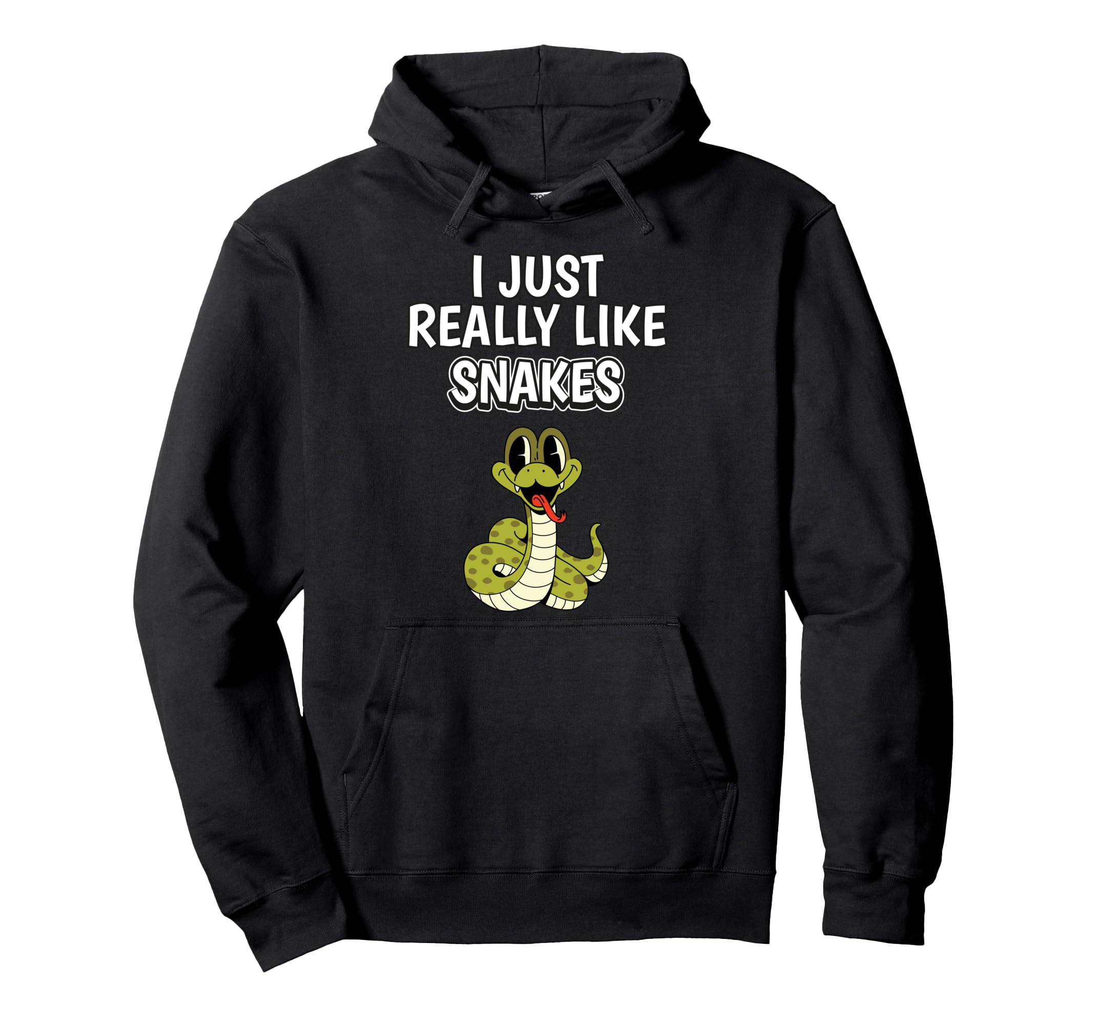 Reptile Quote I Just Really Like Snakes Clothes Snake Pullover Hoodie