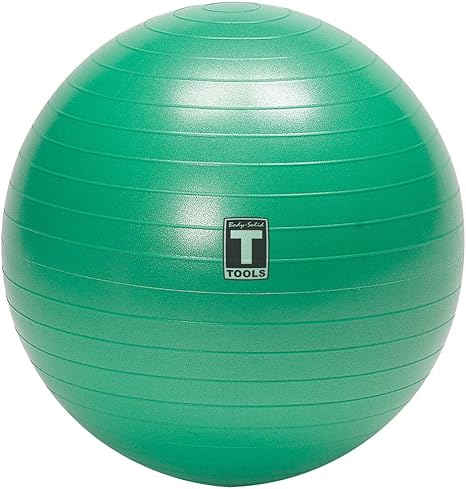 green exercise ball