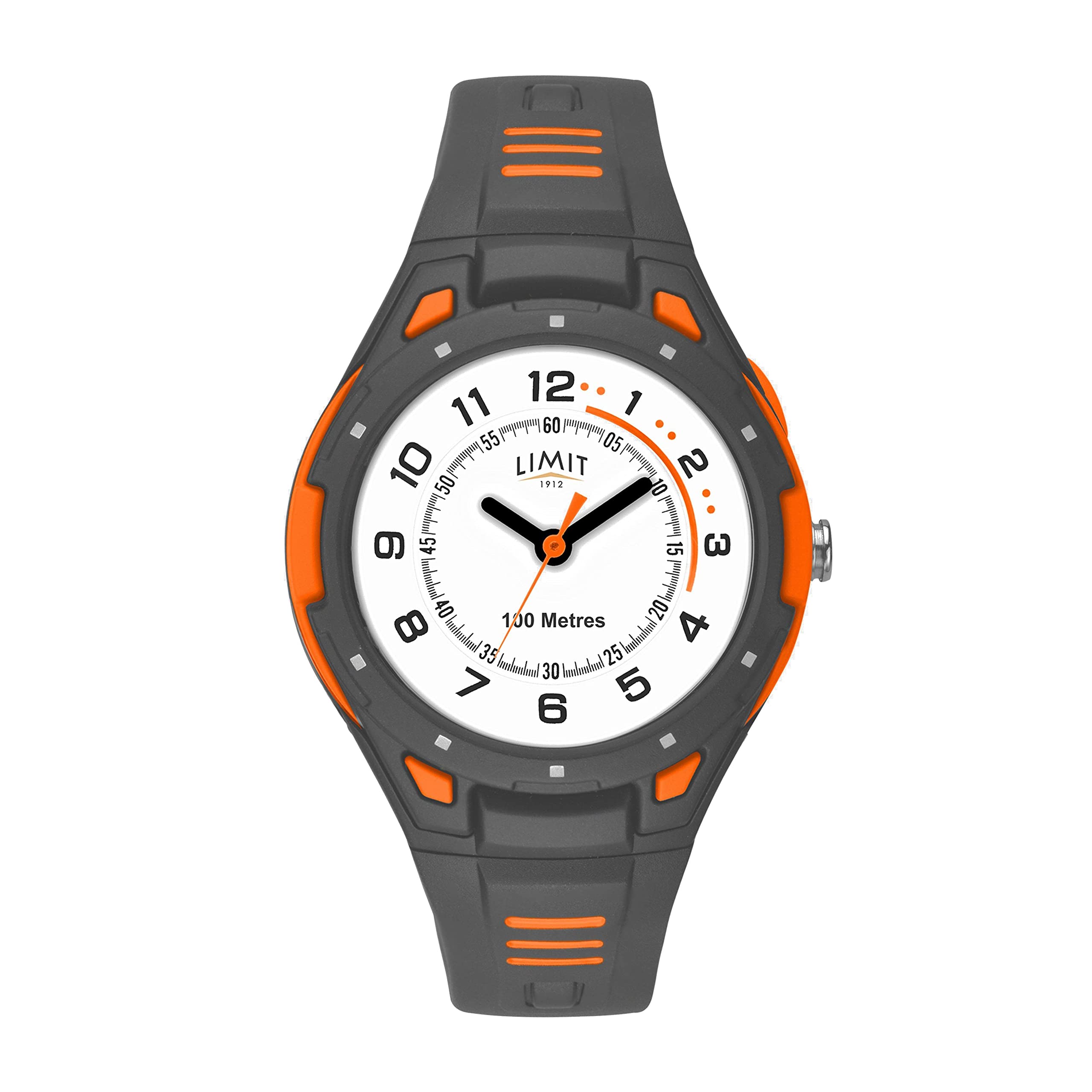 Limit Kids Sports Style Watch with Durable Strap. 100M Water Resistant