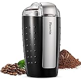 Reemix Electric Dried Spice and Coffee Grinder, 3.5Oz/100g Large Capacity, Blade & Cup Made with SUS304 Stainless Steel, One-