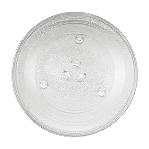 GENUINE WB49X10097 11-1/4"inch Microwave Glass Turntable Plate Tray by AMI PARTS Compatible with GE&Samsung-Replaces WB49X10097 PS651544 WB49X10034 WB39X78 WB49X10222 EVM1750