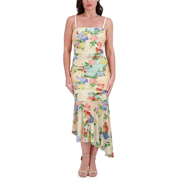 green emerald velvet dress Siena Women's Floral Embroidered Mesh Midi Dress, Blck Multi at Amazon  Women's Clothing store main image 0