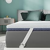 Releep 2 Inch Memory Foam Mattress Topper Twin XL, Re:flip Soft Mattress Topper for Pain Relief, Mattress Topper with 2-Sided
