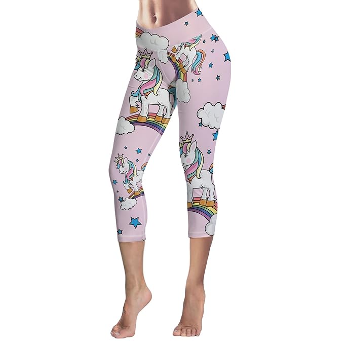 rainbow running leggings
