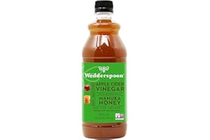 Wedderspoon Apple Cider Vinegar With Monofloral Manuka Honey & The Mother, 25 fl oz
