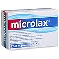 Microlax Enema 12 x 5ml - Fast Treatment of Constipation Or Conditions Requiring Relief of Emptying