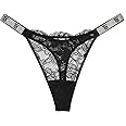 Victoria's Secret Women's Very Sexy Shine Strap Thong Underwear, Panties for Women (XS-XXL)