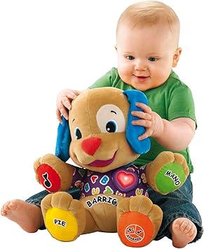 perro de peluche fisher price