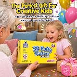 Purple Ladybug 3D Puffy Stickers 80 Sheets 1900+ Kids Crafts view 8