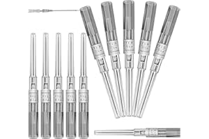 LYUXZAD Catheter Piercing Needles - 6Pcs 16G Catheter Needles Cateter Para Catheter Hollow Needles for Ear Nose Belly Cartilage Piercing Needles - Professional Quality for Piercing Tool Supplies