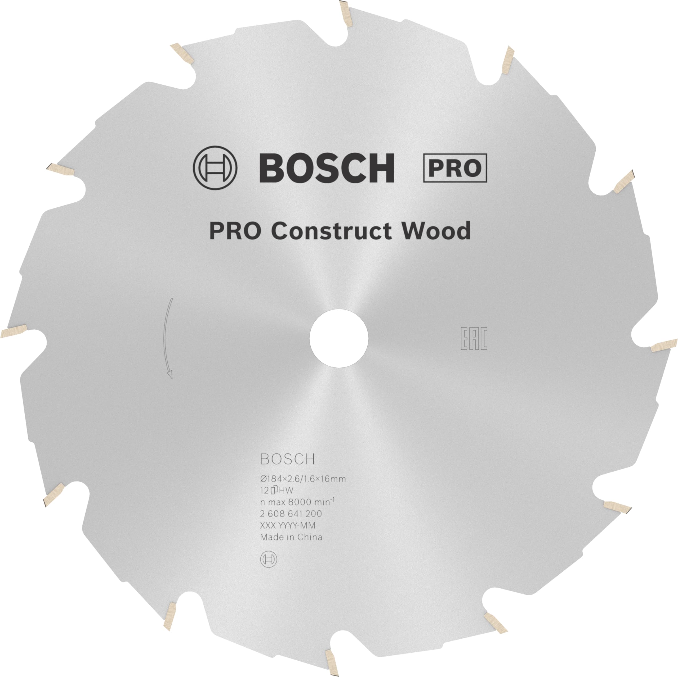 Bosch 2608641200 Construct Wood Circular Saw Blade