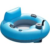 NBJIALIN Inflatable River Tube Float - River Run for Adult Heavy Duty Motorized Tubes Floating with Backrest for Party Summer Water Beach