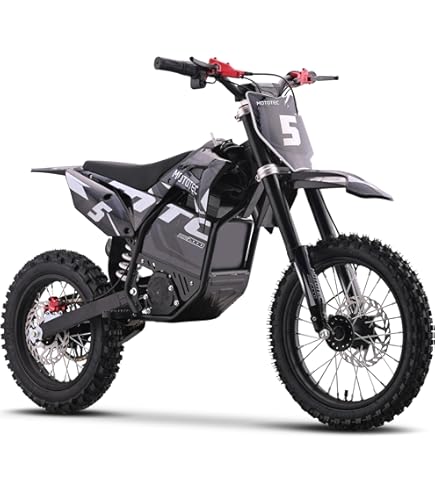 MotoTec 36v 500w Demon Electric Dirt Bike Lithium Purple : Toys & Games