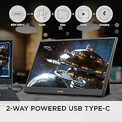 ViewSonic VX1654 16 Inch 1080p IPS Portable Gaming