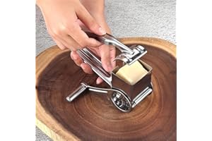 1pc of Stainless Steel Cheese Grater - Manual Rotary Cheese Shredder, Versatile Kitchen for Home And Restaurant Applications