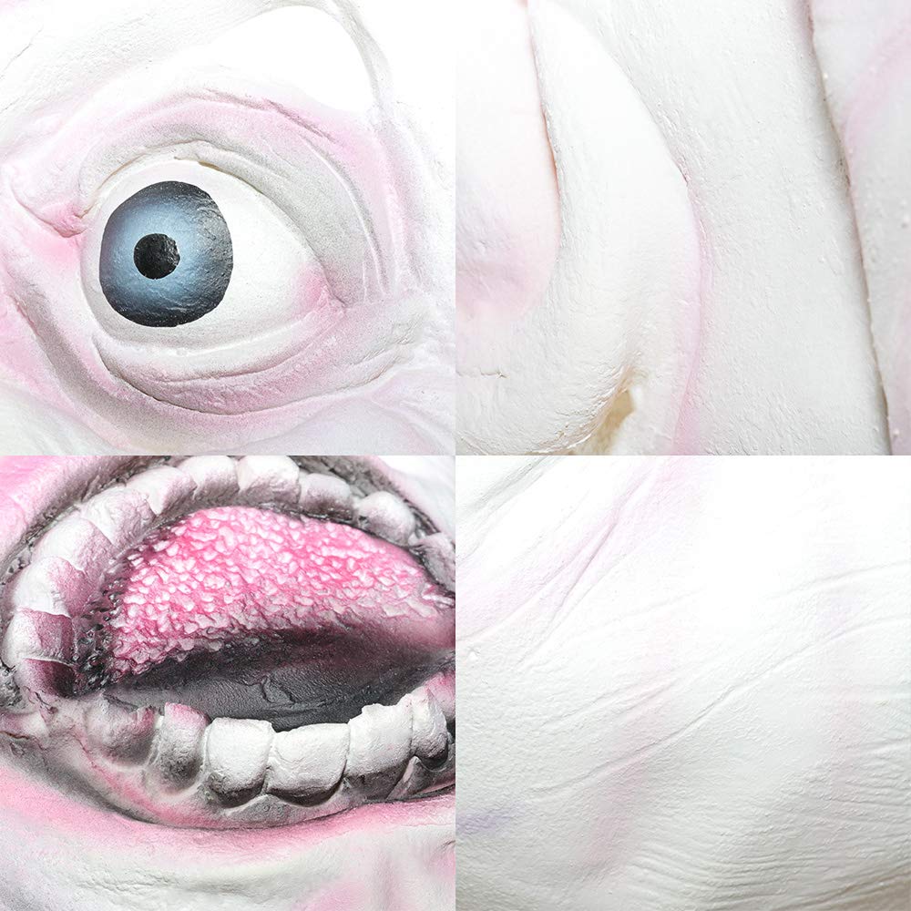 Monstleo Creepy Scary Halloween Cosplay Costume Mask For Adults Party Decoration Props