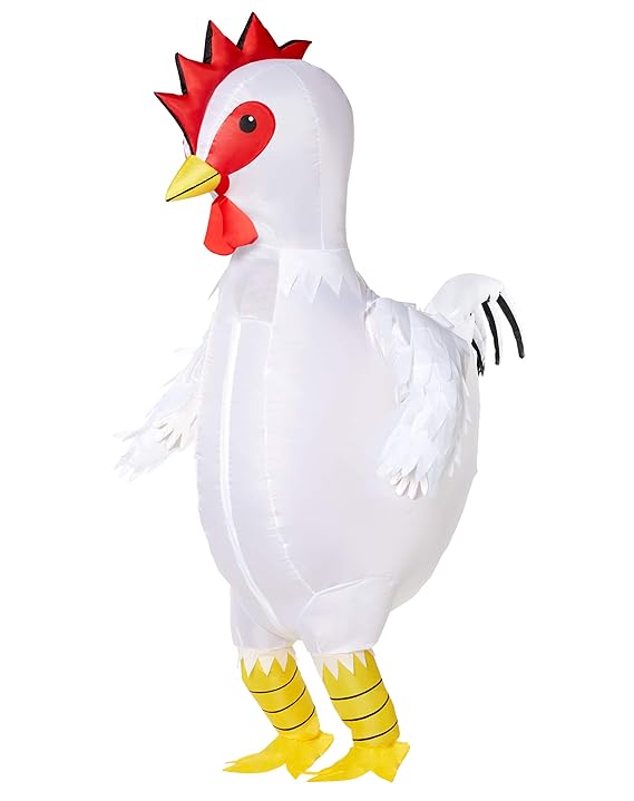 Spirit Halloween Kids Chicken Inflatable Costume Amazon.in Clothing