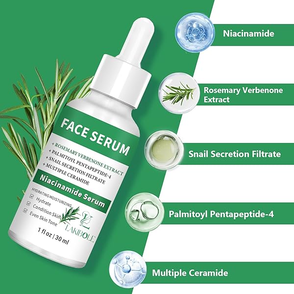 5% NIACINAMIDE SERUM WITH 4% ROSEMARY VERBENA EXTRACT FOR HARMONIZED HYDRATION & SKIN TONE (1FL.OZ/30ML EACH)