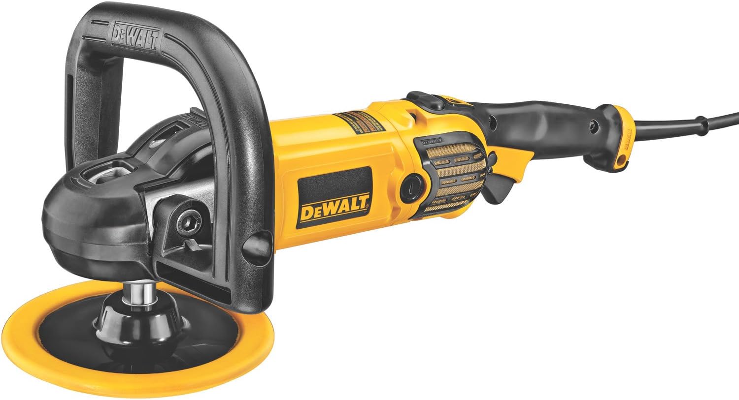 DEWALT Buffer/Polisher, Variable Speed, Soft Start, 7-Inch/9-Inch (DWP849X) - Power Polishing Tools - 