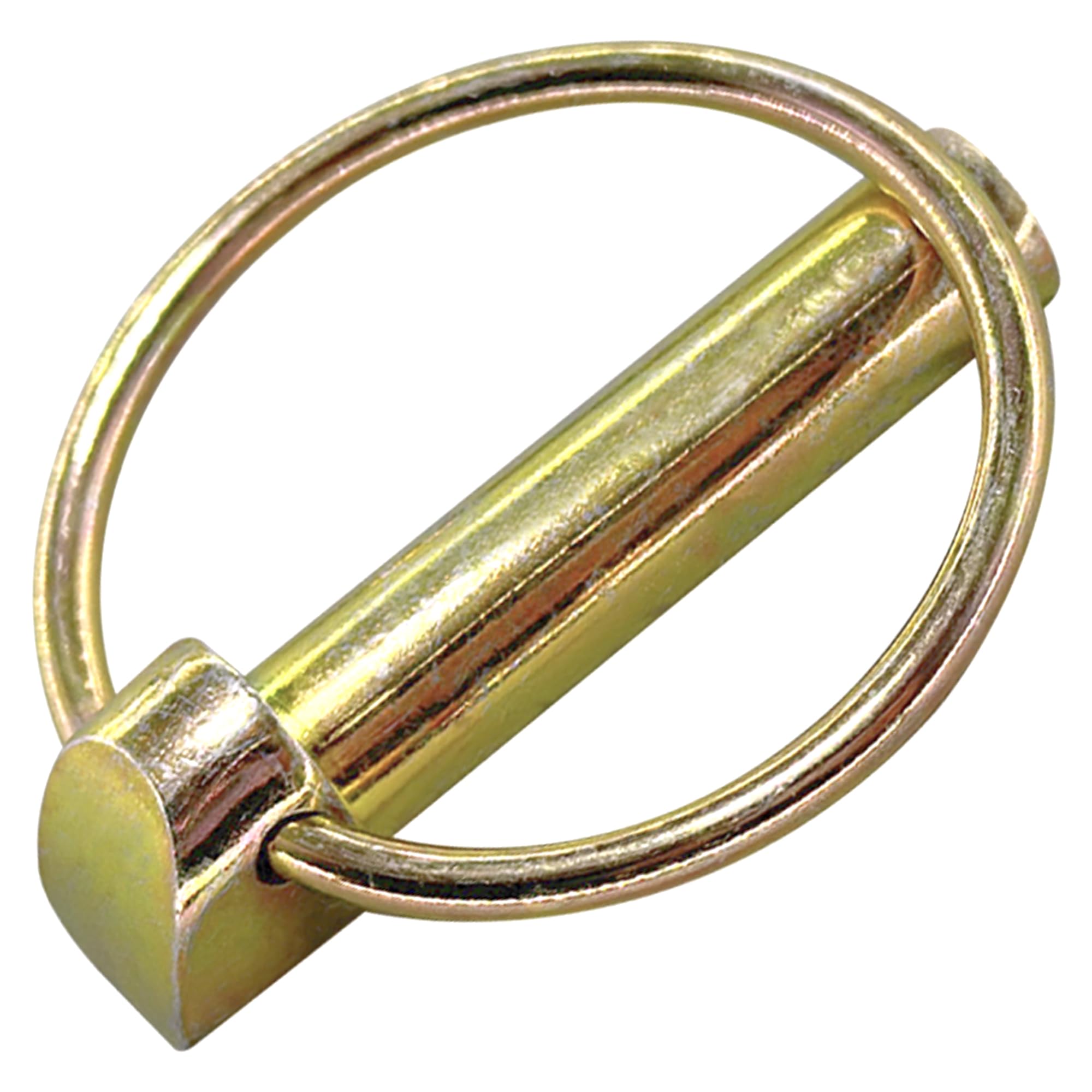 8 PCS Heavy Duty Lynch Spring Pin Assortment Kit,Round Linch Pins for Tractors, Trucks, Lawn Mowers (11mm)