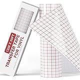 YRYM HT Clear Vinyl Transfer Paper Tape Roll-12 x