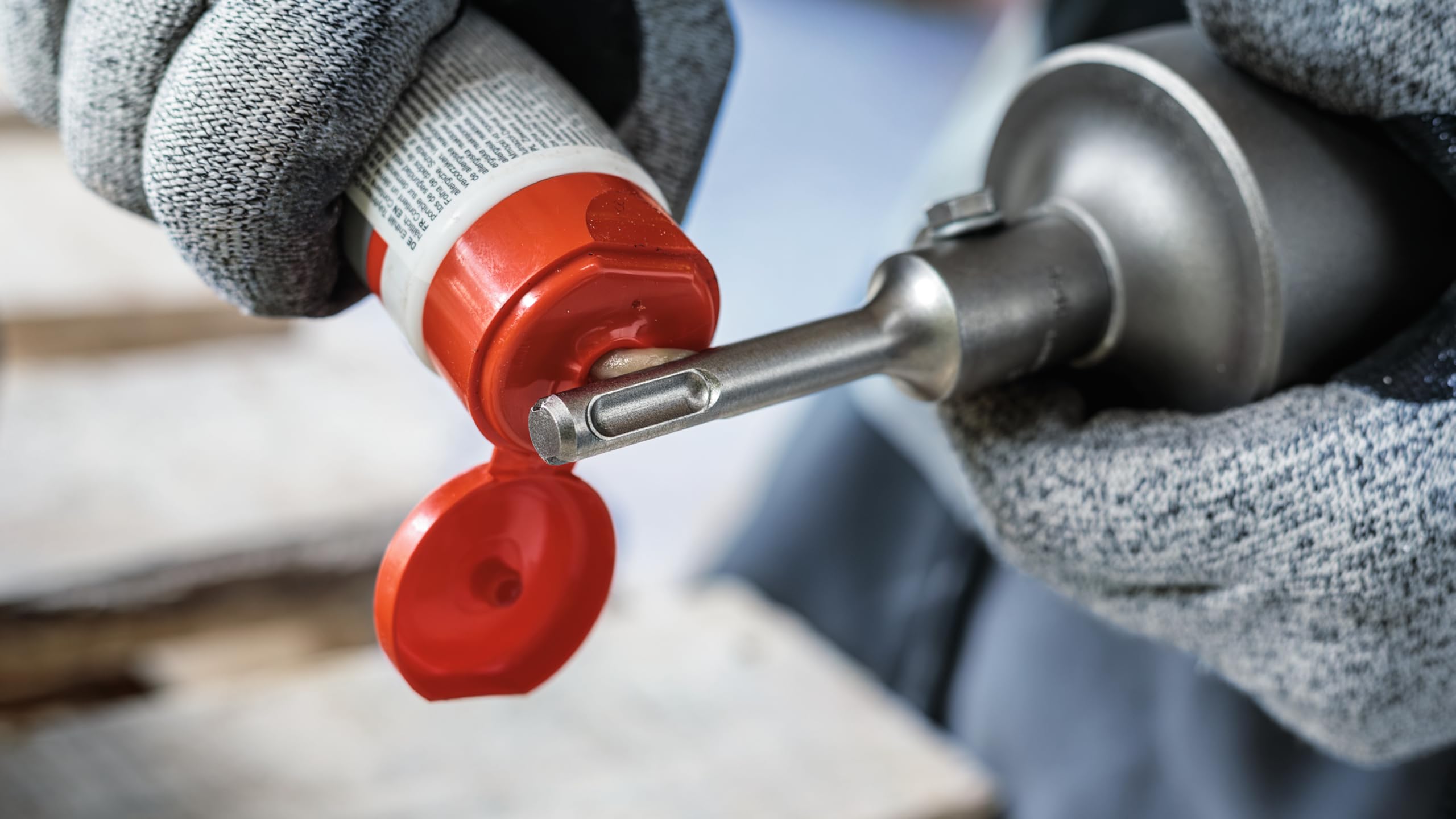 Bosch 1x PRO Grease für Bohrer- und Meißelschäfte (Ø mm, Professional Zubehör Bohrhammer, Abbruchhammer) 2