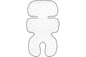 Manito Clean Basic 3D Mesh Seat Pad/Cushion/Liner for Stroller and Car Seat (Triangle Pink)