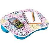 LAPGEAR MyStyle Portable Lap Desk with Cushion - Mandala - Fits up to 15.6 Inch Laptops - Style No. 45327