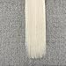 Full Shine U Tip Hair Extensions Human Hair Color 60 Platinum Blonde Ktip Human Hair Extensions 16 Inch 50 Grams Natural Straight Remy Hair Nail Tip Extensions for Women