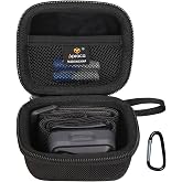 Case for Black Diamond Spot 400-R / Spot 400 / Storm 450 Headlamp -Black | Carrying Case, fit Astro 300, Comes with D-ring, Water-resistant &amp; Shock-resistant, Mesh Pocket Stores Battery, Head Band