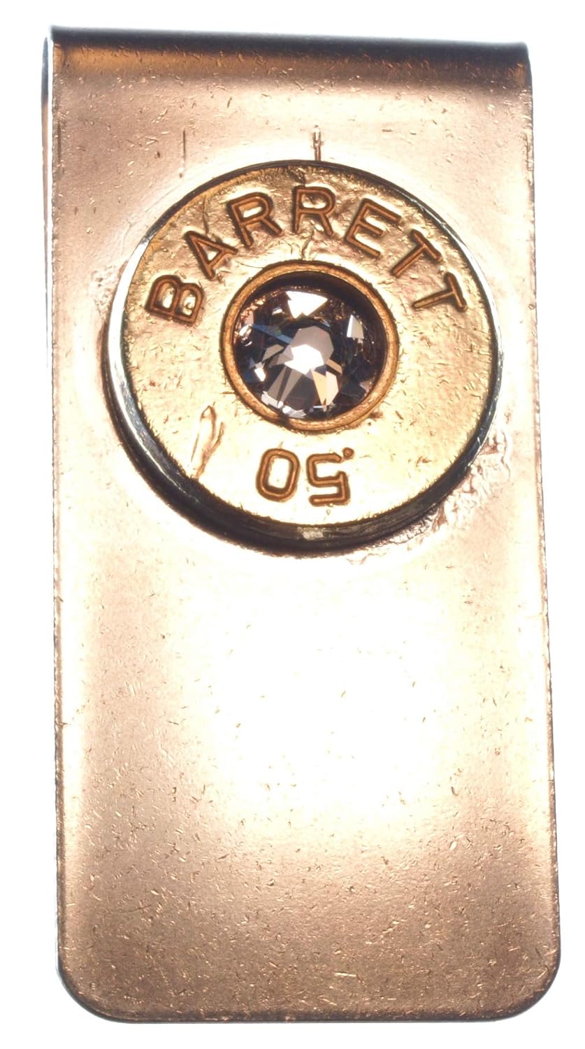 Amazon Com 50 Caliber Barrett Bmg Money Clip With - 