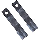 Replacement Land Pride Rotary Cutter Blades, 820-438C &ndash; Rancher Supply Lawn Mower Blades and Compatible Rotary Replacement Blades for Brush Mowers (2 Blade Set)