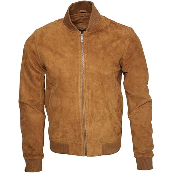 Walking Dead Ugg Suede Bomber Jacket Rick Grimes TWD Inspired