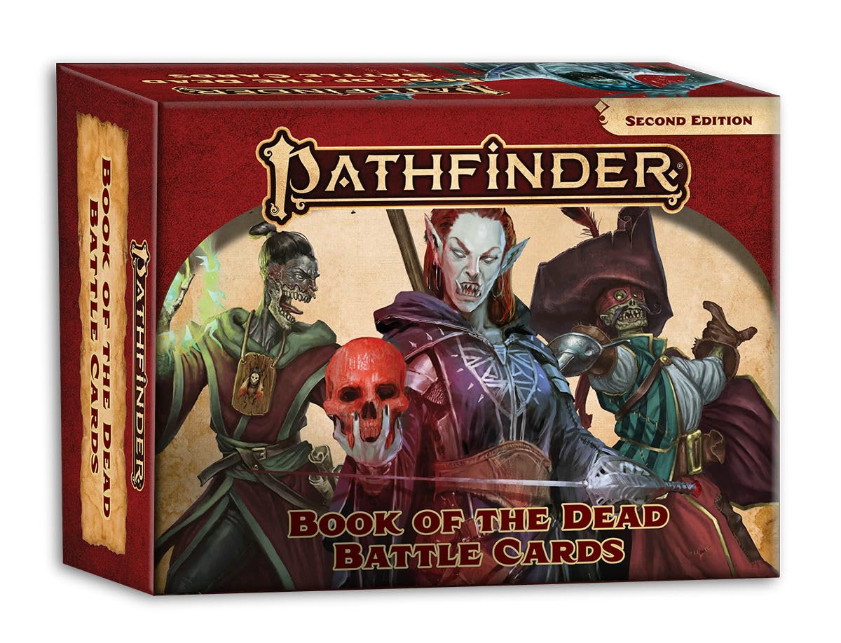 Pathfinder Book of the Dead Battle Cards (Pathfinder Second Edition Accessories)