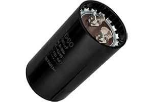 [UL Listed] BlueStars 400-480 uF MFD 165 VAC Universal CD60 Round Motor Start Capacitor 50/60 Hz - Replacement Part for AC Electric Motor Operation - Lifetime Up to 30.000 Hours